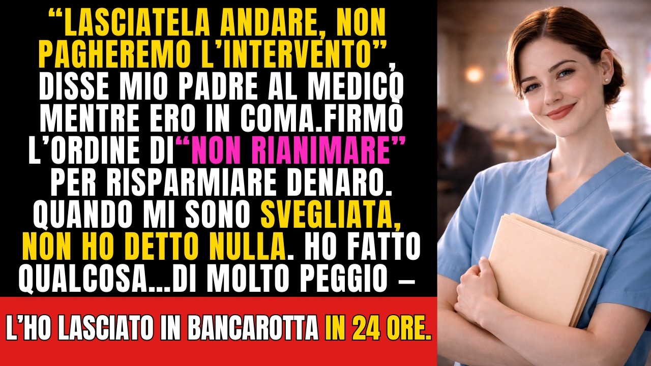 Mio padre ha firmato un “Non Rianimare” per risparmiare—72 ore dopo ha perso tutto