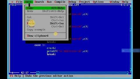 Menu Driven Arithmetic Operations using Switch Case Statement in c