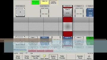 Makino MMC Cell Control Retrofit Software Demo