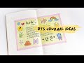 ideas to decorate your bts journal (+ no printer option)