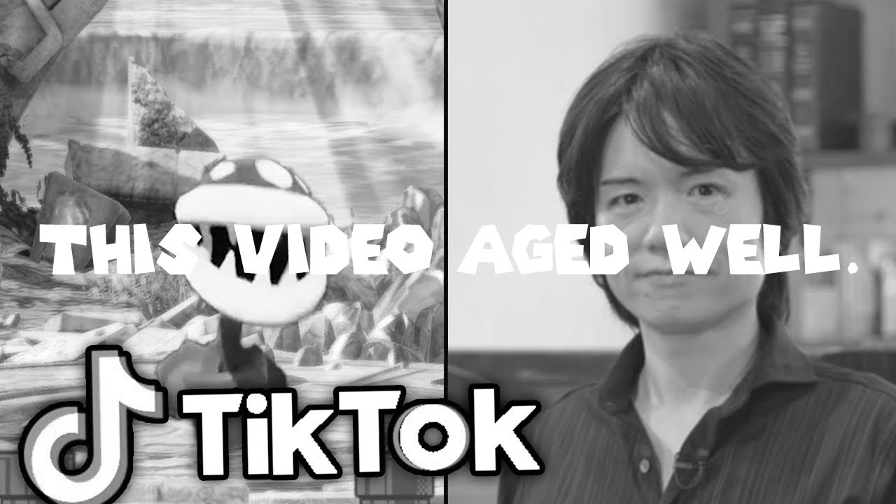 Maybe i'll leak smash bros Didn't age well.