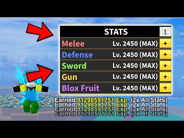 How to Get LEVEL 2450 in ONE WEEK in Blox Fruits For Free