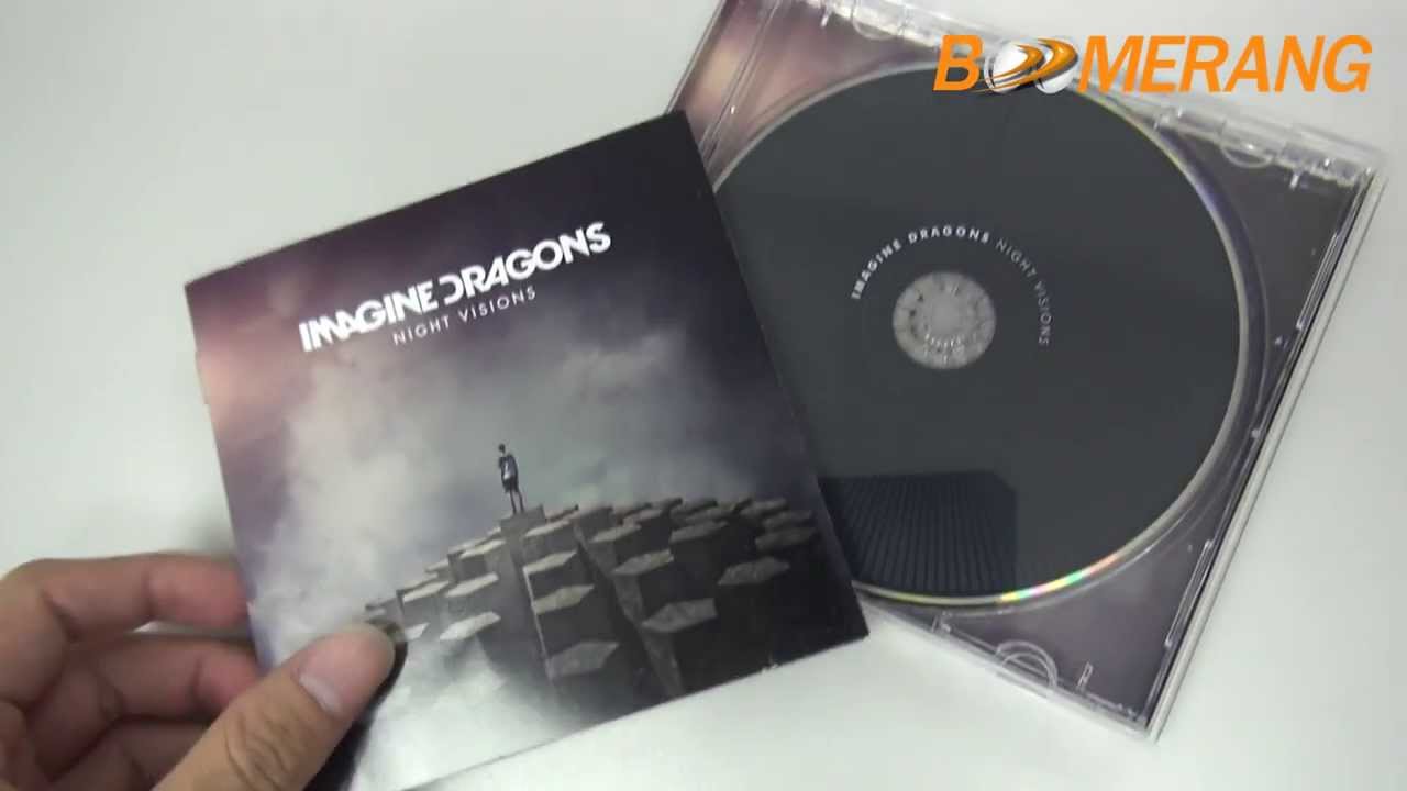 imagine dragons night visions album back cover