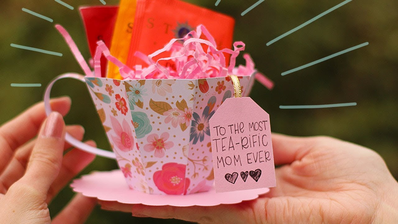 DIY Mother's Day Gift Tea Cup - Mommy Moment