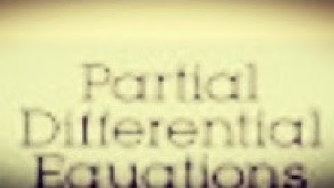 #Partial #Differential #equations #RakeshYadavSir #BSc #Sem4 #MathsSolutions #VikramUniversity