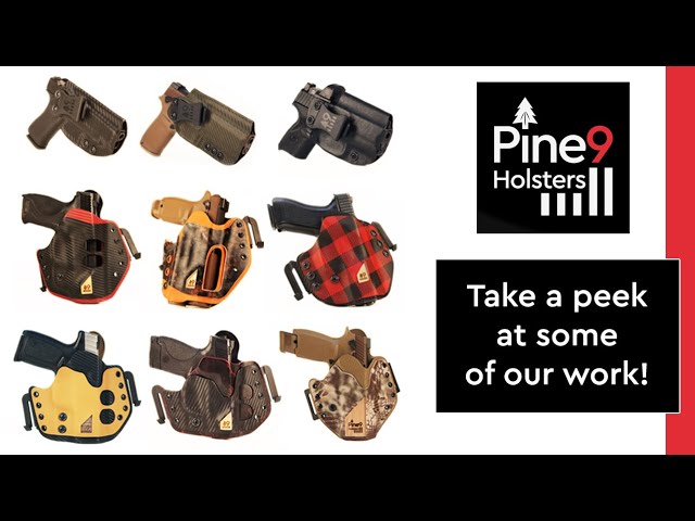 Pine 9 Holsters - Take a peek at some of the work! 