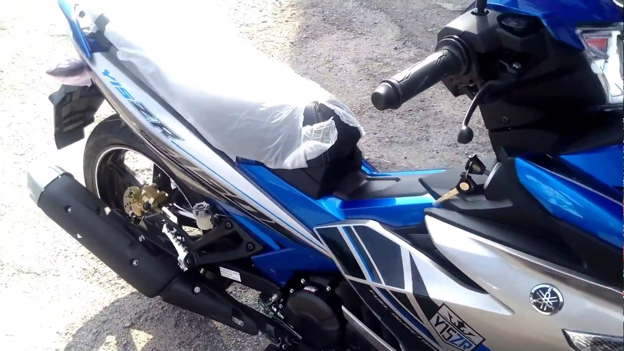 Yamaha Y15ZR walkaround (New Colour - Blue) - 2017 - YouTube