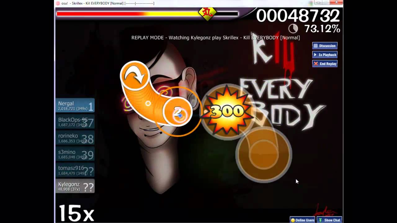 World of osu. Kill Everybody удар. Дизайн Kill Everybody. Kill Everybody. Killer osu