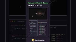 Electric Button Animation Using HTML CSS | Cool Awesome Button Animation | KeyFrames | CodeMinds