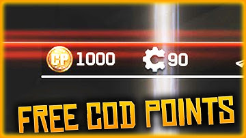 FREE COD POINTS??, INFINITE WARFARE IS GIVING FREE CODPOINTS, COD POINTS RETURN,SUPPLY DROPS