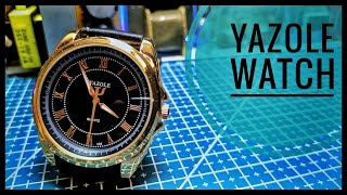 Orologi in vetrina: Yazole Watch quarzo (AliExpress Watch) [relaxing videos] no talking