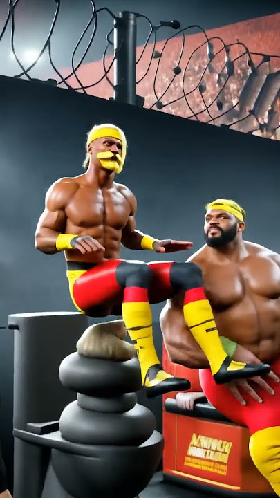 Hulk Hogan Vs giant potty 4 #spiderman #venom #marvel #funny #hulk p#hulkhogan