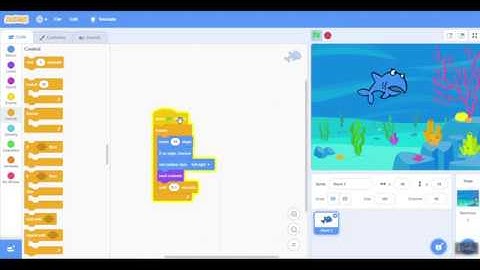 Scratch 3.0 การเคลื่อนไหวตัวละคร