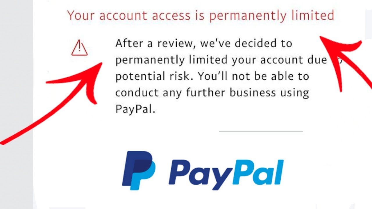 How to get unbanned from paypal