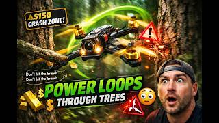 Power Loops, Tree Gaps & Expensive Mistakes 🌲🛸 (Drone Parts = Gold Now)