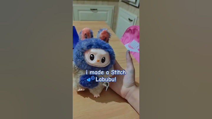 do you think its fake? i still Love It! 🫶🏼 #cute #Labubu #Stitch #Lilostitch