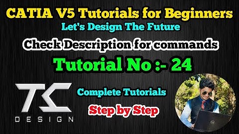 CATIA V5: Drafted filleted pad command//Catia Tutorials for beginners//Learn catia from basics