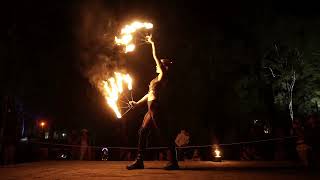 Fire Fans | Earth Frequency Festival '24 | Madison Flux