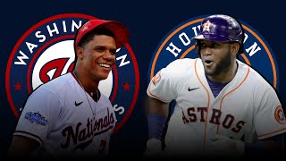 Houston Astros vs Washington Nationals Top 10 Longest Home runs