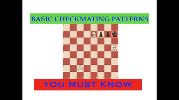 Basic Checkmating Patterns. You must know!!