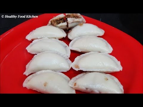 Puranam Kozhukattai Recipe-Sweet Poha Modak Recipe-Aval Kolakattai - Kozhukattai Recipe in Tamil
