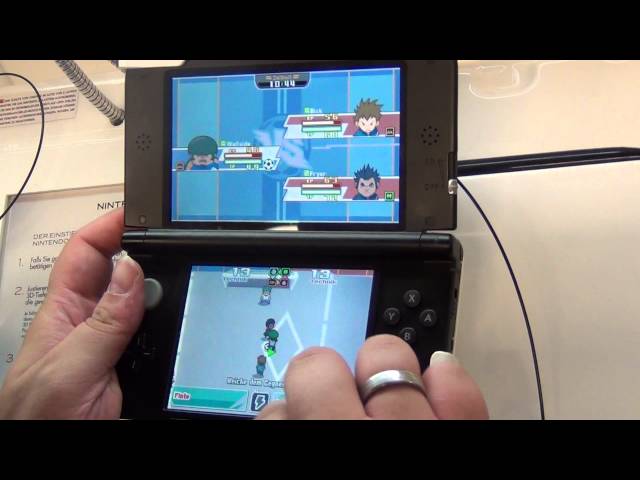 Inazuma Eleven 3DS Gameplay Demo HD (N-Gamz) Gamescom 2013 YouTube