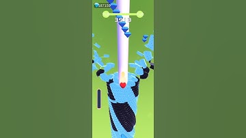 7123 Level Gameplay Stack Ball 3D #shorts #stackball #trending #gaming #trap