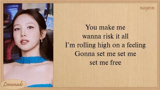 TWICE SET ME FREE (ENG) Lyrics