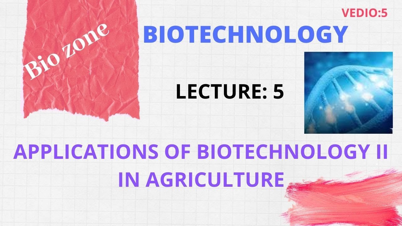 Application of Biotechnology in Agriculture | agricultural ...