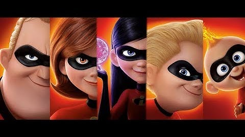 映画『インクレディブル・ファミリー』日本限定スペシャルクリップ「スーパー家族戦隊篇」＆「スパイアクション篇」解禁