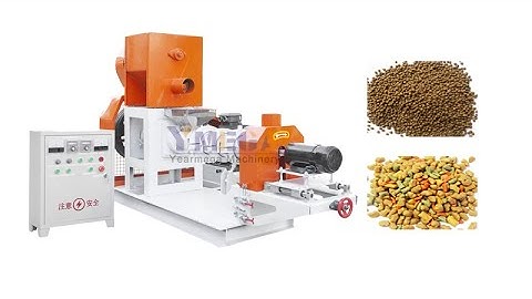 300kg Floating fish feed extruder how to produce floating fish feed