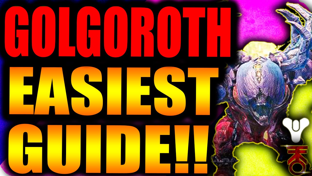 Destiny | THE BEST STRATEGY FOR HARD MODE GOLGOROTH!!! LFG GROUP FIX!!!