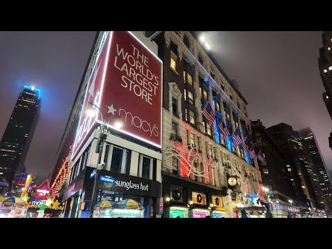 End-of-Year NYC Adventure: Lotte Palace to Macy's via Madison Avenue