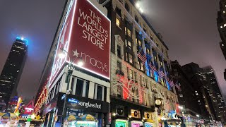 End-of-Year NYC Adventure: Lotte Palace to Macy's via Madison Avenue
