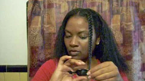 6 Plait Braid Out Pt 1