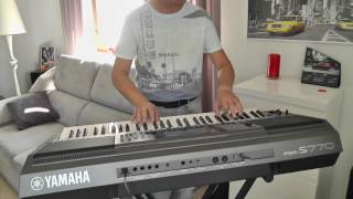 Visage " Fade To Grey " cover dance Psr-s 770 chords