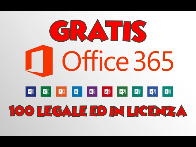 Office 365 Microsoft per tutti Scaricarlo gratuitamente e legalmente  Spiegazione passo passo 