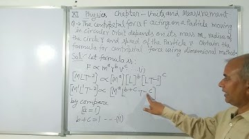 The centripetal force F acting on a particle moving in circular orbit depends on its mass m and radi