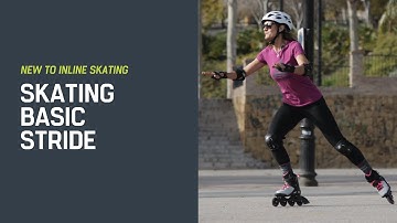New to Inline Skating: Basic stride