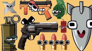 Minecraft Lore: Alphabet lore but this is GUNS  [A-z]