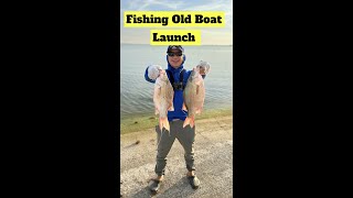 Devils Lake Labor Day 2023 - Whitebass Fishing An Old Boat Launch #whitebassfishing