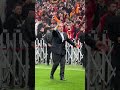 Dursun Özbek Ve Okan Buruk Taraftarı Selamladı #Galatasaray