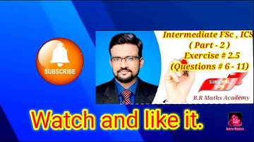 Derivative OF INVERSE TRIGONOMETRIC FUNCTIONS| Intermediate (FSc-PART-2)| Chapter 2| EXERCISE# 2.5