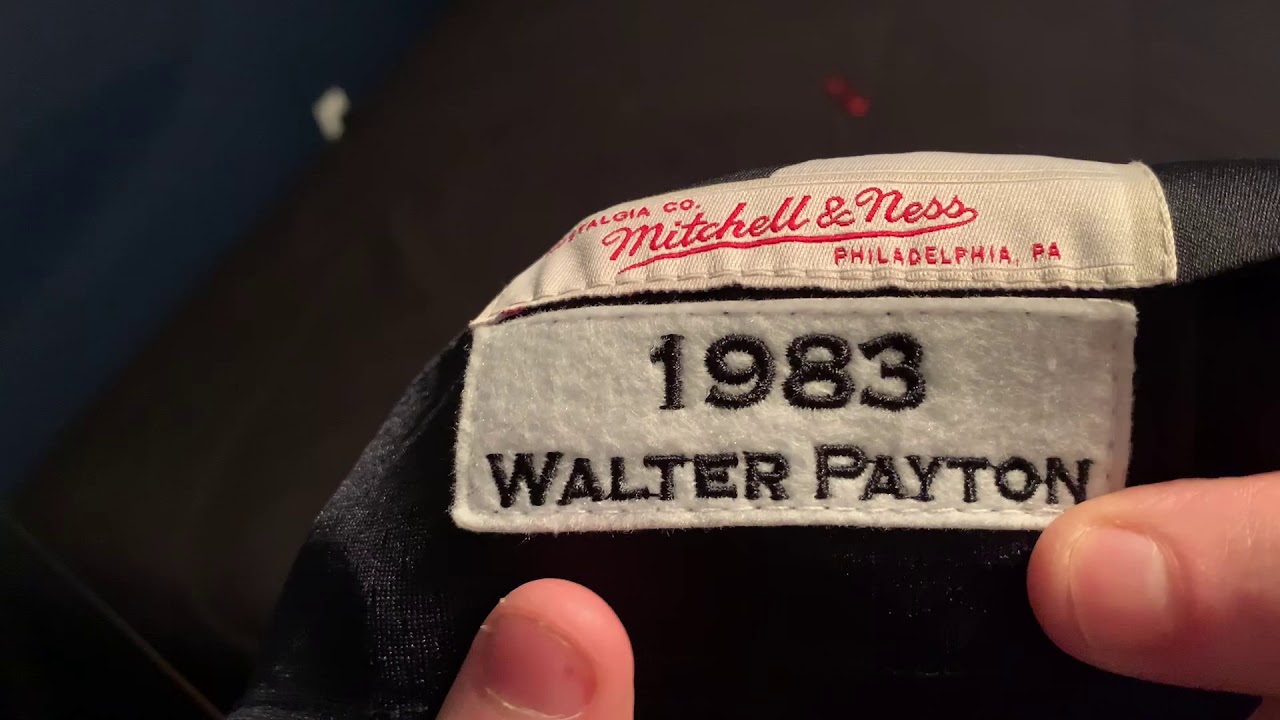 Walter Payton 1985 Chicago Bears Authentic Mitchell & Ness