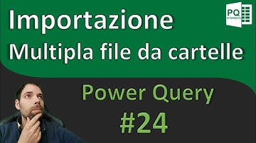 Power Query Importazione Dati Esterni