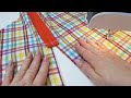 ⭐The best method for neck stitching used by pro. Sewing secrets