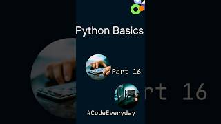 Python Basics Part 16 #coding #machinelearning #pythonprogramming #education #smartphone