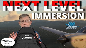 HF8 Haptic Feedback Seat Pad | Enter the NEXT LEVEL of immersion for Microsoft Flight Simulator!