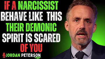 Als een narcist zich zo gedraagt, is zijn demonische geest bang voor je (Jordan Peterson Motivati...