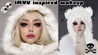 IMVU INSPIRED MAKEUP TUTORIAL